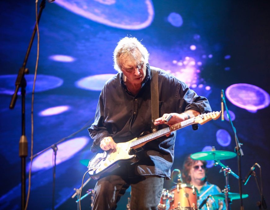 Mick Clarke at the Simply The Blues Festival, Mumbai India - October 2014 Photo by Alvito Falcon
